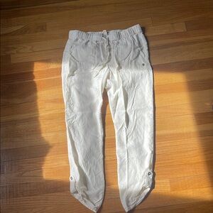 Roxy linen pants